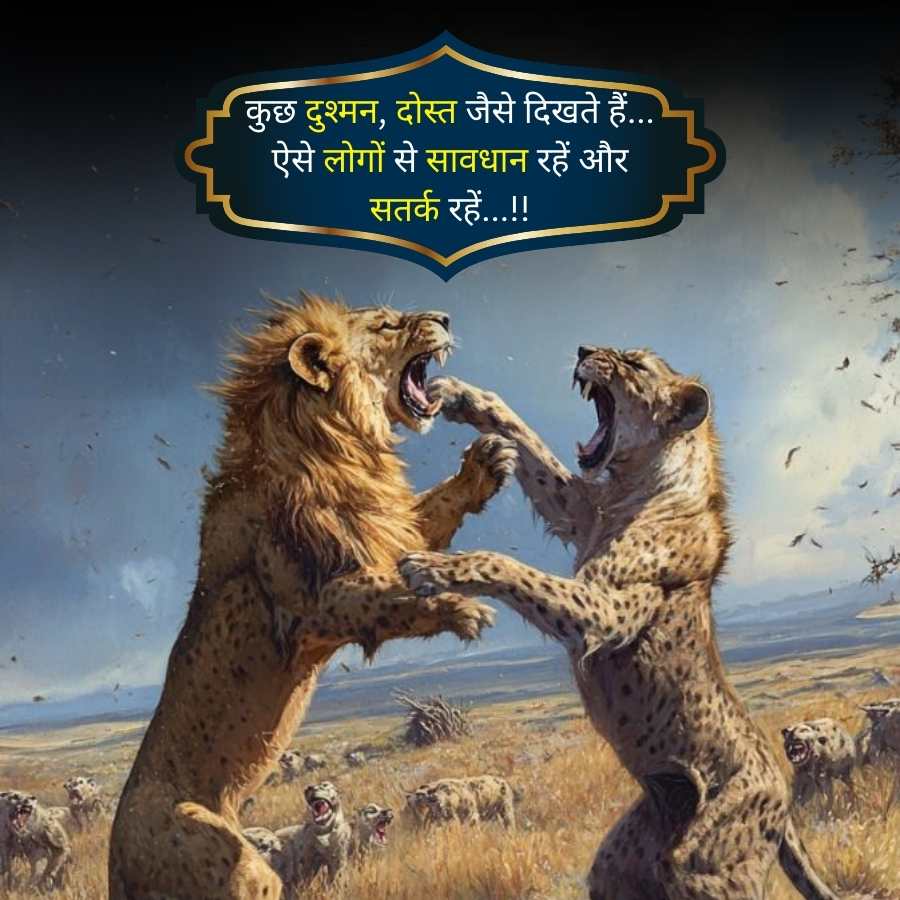 कुछ दुश्मन, दोस्त जैसे दिखते हैं....
ऐसे लोगों से सावधान रहें और
सतर्क रहें...!!