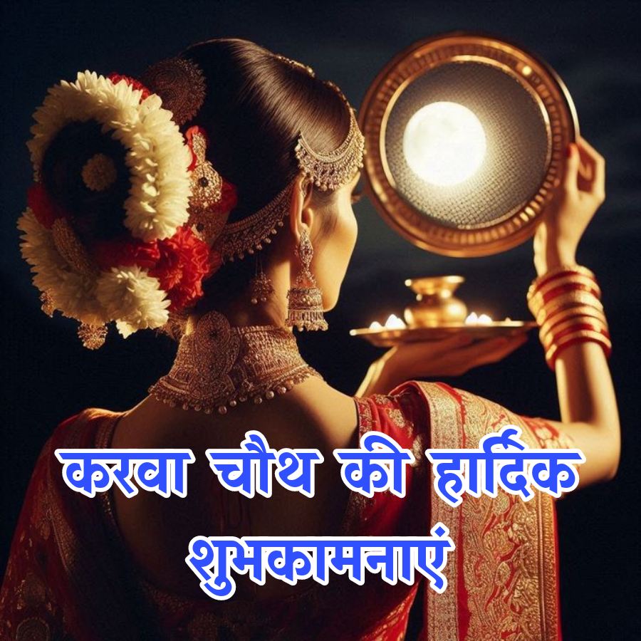करवा चौथ की हार्दिक
शुभकामनाएं