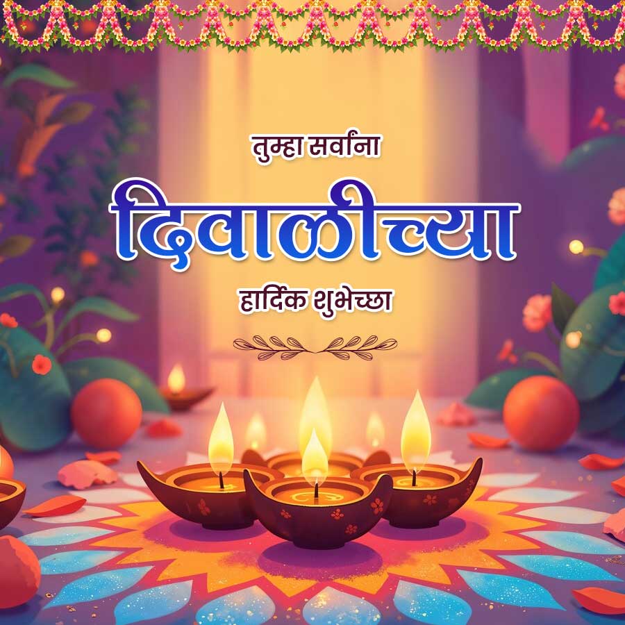 तुम्हा सर्वांना
दिवाळीच्या
हार्दिक शुभेच्छा
We we
A..