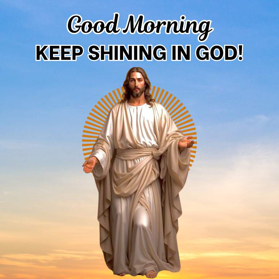 Good Morning
KEEP SHINING IN GOD!