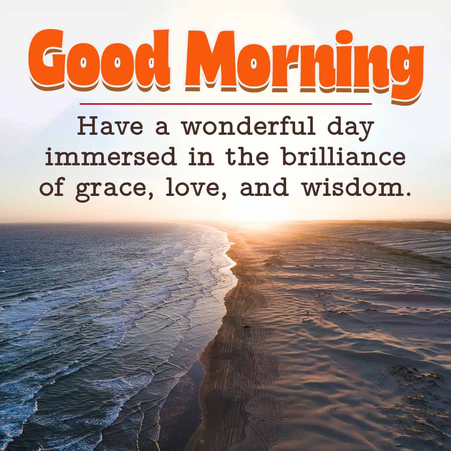 Good Morning
Have a wonderful day
immersed in the brilliance
of grace, love, and wisdom.