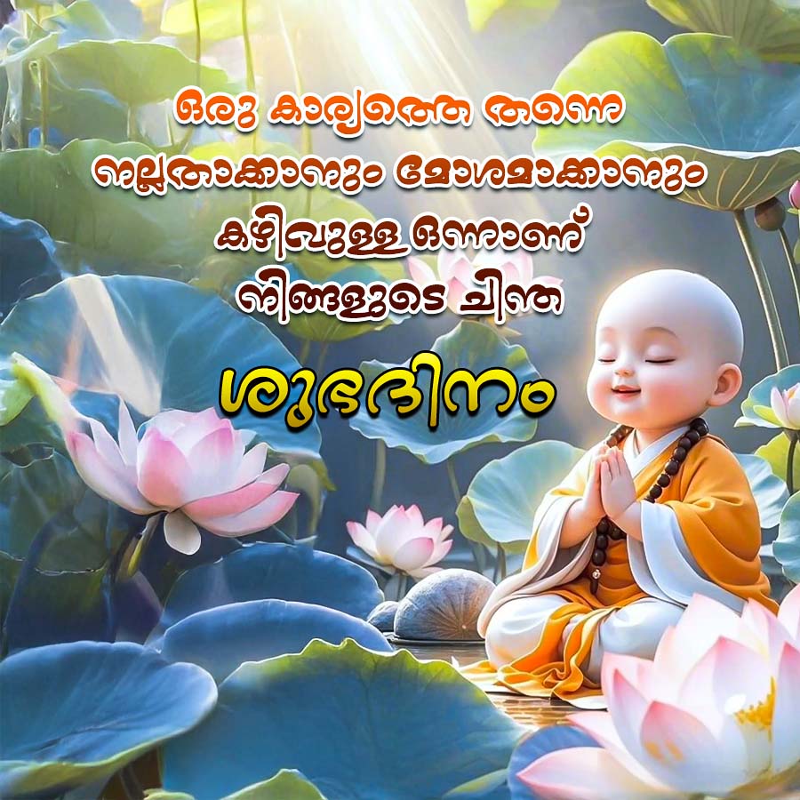 ഒരു കാലത്തെ തന്നെ
കഴിവുള്ള ഒന്നാണ്
നിങ്ങളുടെ ചിന്ത
ശുഭദിനം