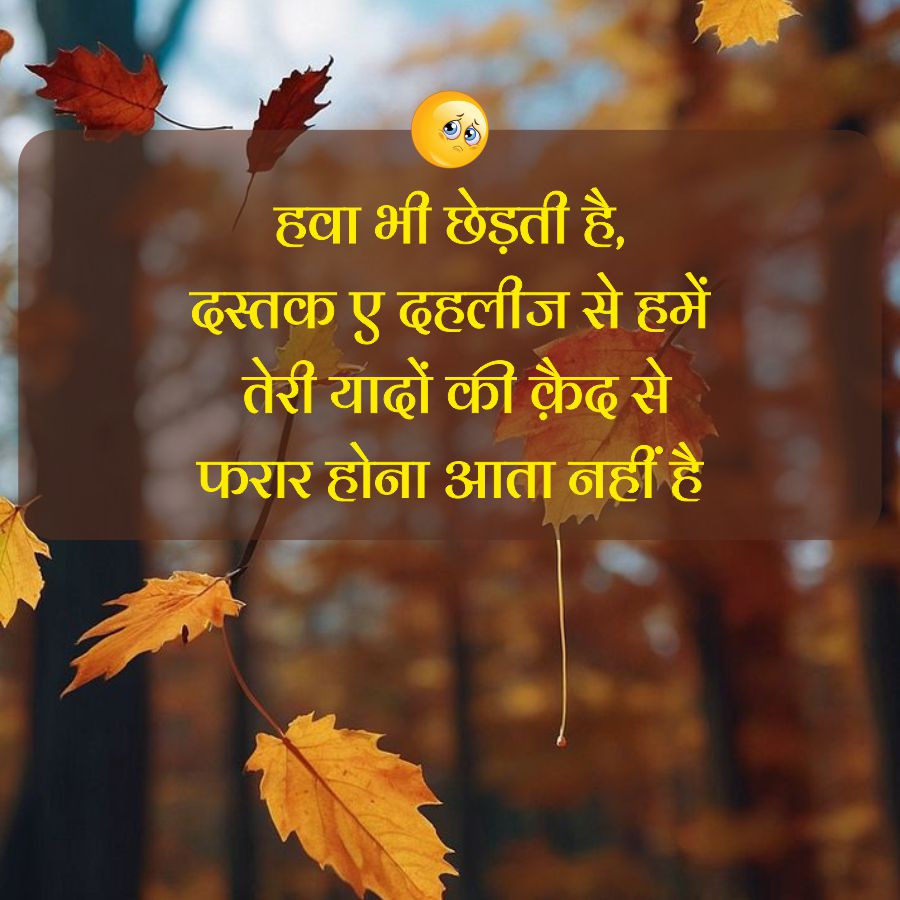 हवा भी छेड़ती है,
दस्तक ए दहलीज से हमें
तेरी यादों की क़ैद से
फरार होना आता नहीं है