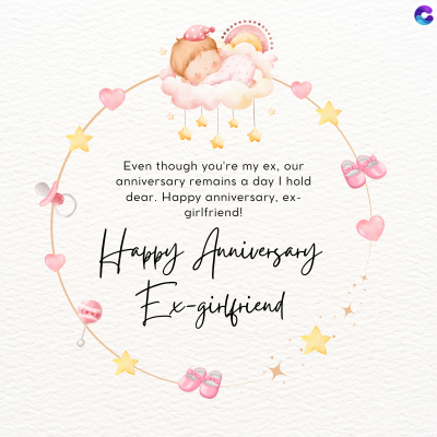 Even though you're my ex, our
anniversary remains a day I hold.
dear. Happy anniversary, ex-
girlfriend!
Happy Anniversary
Ex-girlfriend
99
