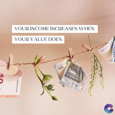 23606
YOUR INCOME INCREASES WHEN
YOUR VALUE DOES.
82586723606
O