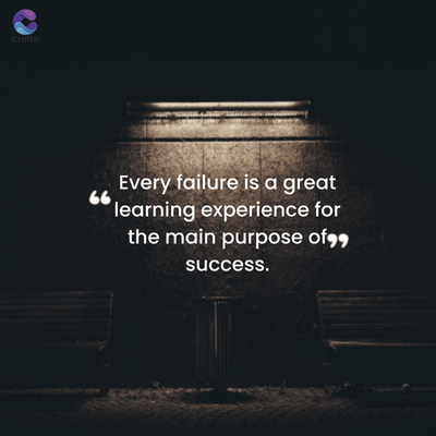 Crafto
Every failure is a great
learning experience for
the main purpose of
success.